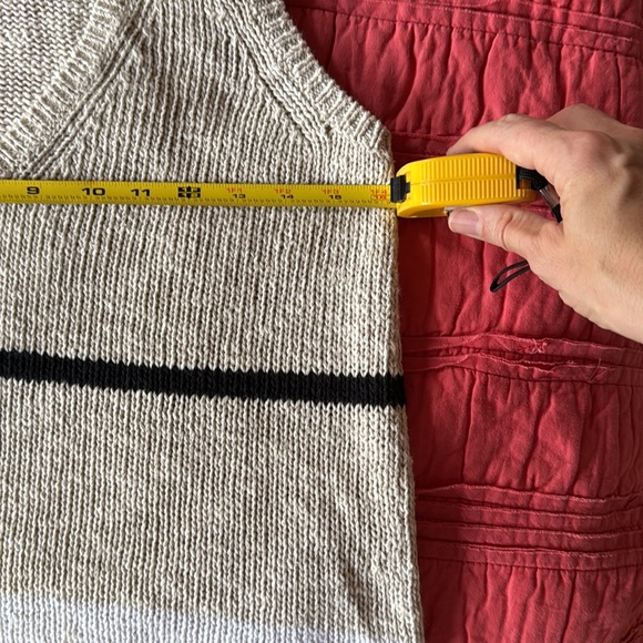 James Perse Colorblock Knit Dress, size 1 cotton/linen blend, NWOT - Picture 5 of 7